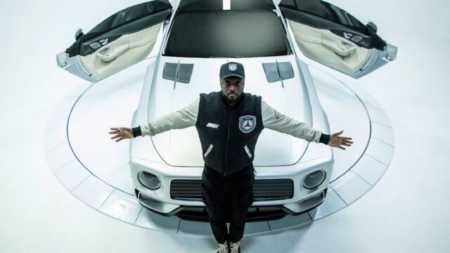 Mercedes and will.i.am unveiled a one off AMG GT (1)