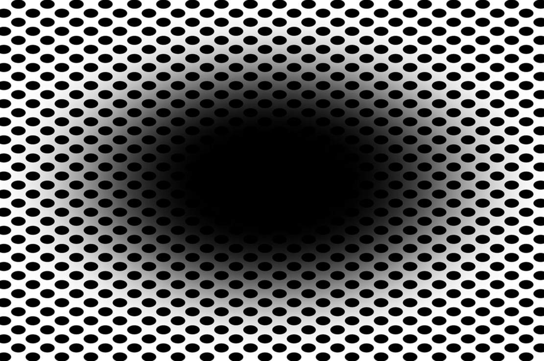 "Expanding hole" Illusion makes you feel like Falling Into a Black Hole
