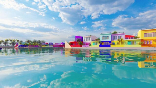 Maldives Floating City (4)