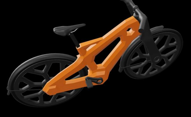 The igus:bike is made from recycled plastic (1)