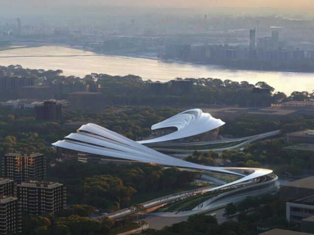 Zaha Hadid's impressive Culture Center (2)