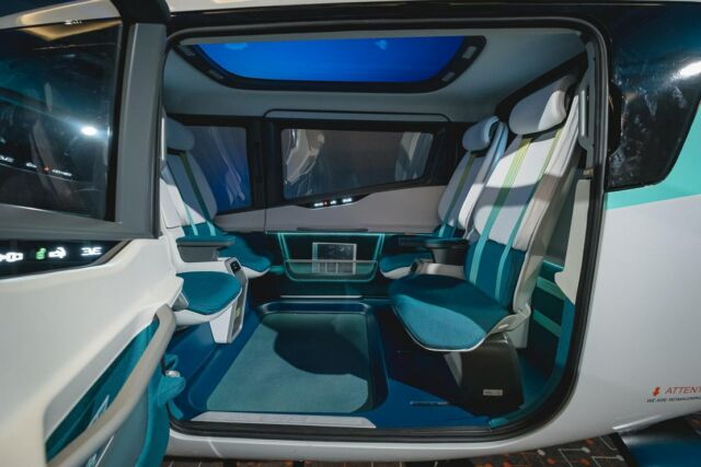 Eve showcases its eVTOL cabin