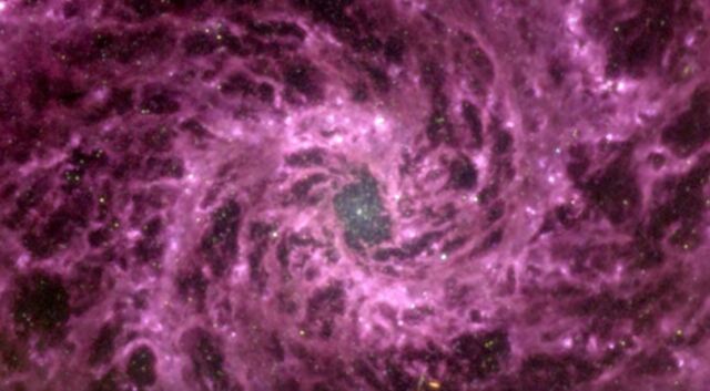 M74 Galaxy from Webb Space Telescope