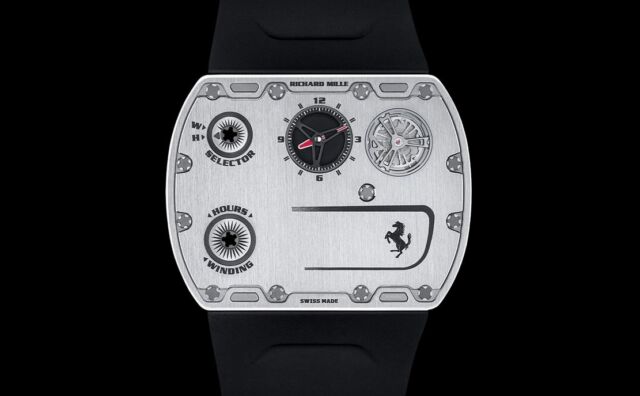 Richard Mille and Ferrari- the Thinnest Watch in the World (4)