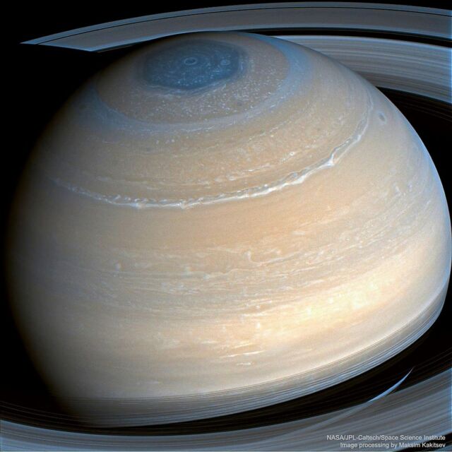 Saturn from Cassini spacecraft