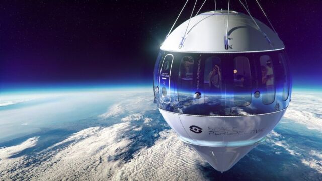 Space Perspective revealed its Spaceship Neptune capsule