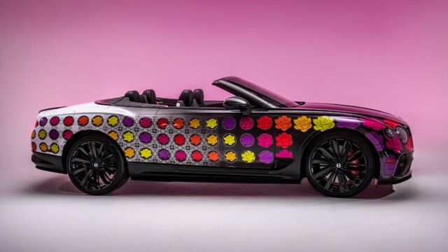 Bentley Floral Continental GT honors sports reporter Craig Sager