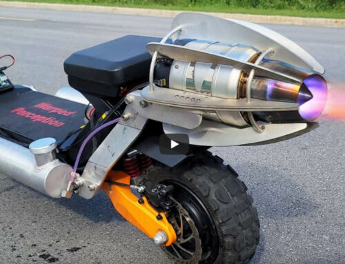 Jet Powered Scooter