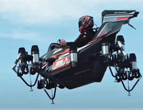 JetRacer 250-km/h Flying Deck Chair