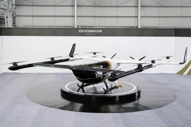 VW ‘Flying Tiger’ eVTOL passenger drone