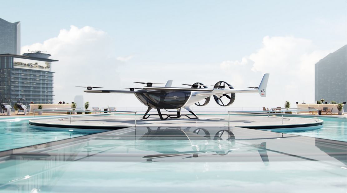 VW ‘Flying Tiger’ eVTOL passenger drone (1)