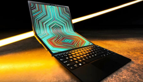 Amazing New Folding Laptop - WordlessTech