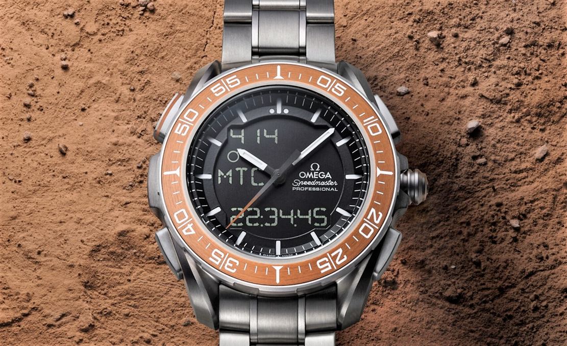 Omega Marstimer shows Time on Earth and Mars