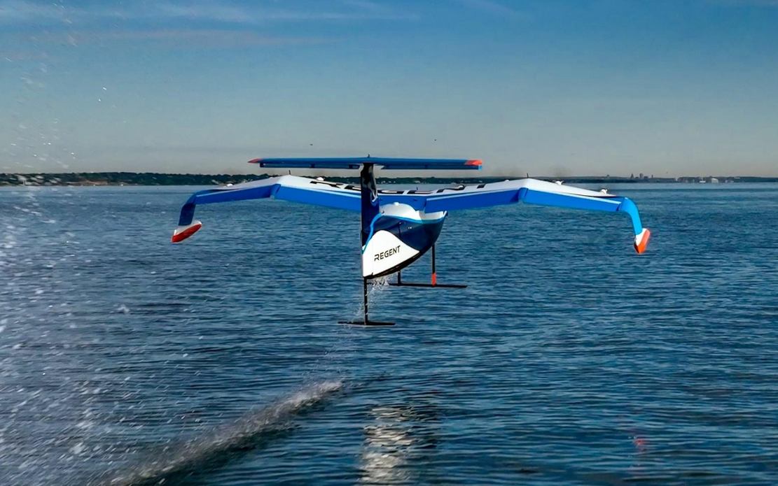 Regent Electric Seaglider Completed First Flight WordlessTech