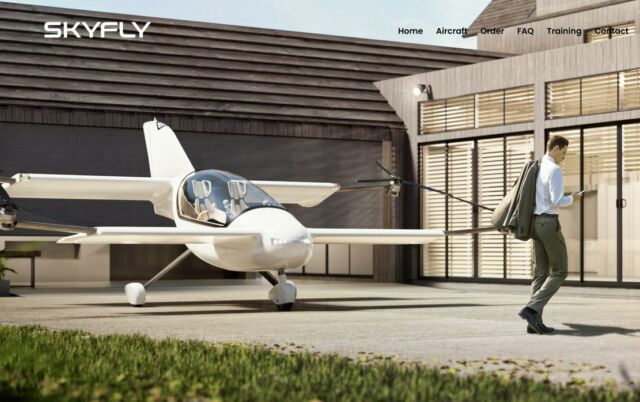 Skyfly Axe eVTOL Aircraft (2)