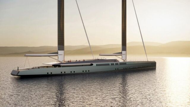 Wing 100 Sailing Yacht Concept