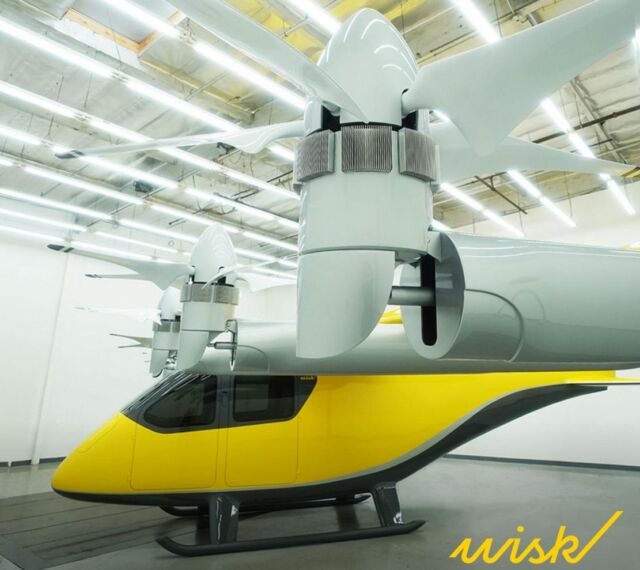 Wisk Aero Autonomous Electric Four-Seat eVTOL Air Taxi (1)
