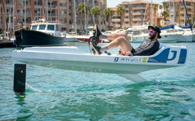 JetCycle Max hydrofoil 