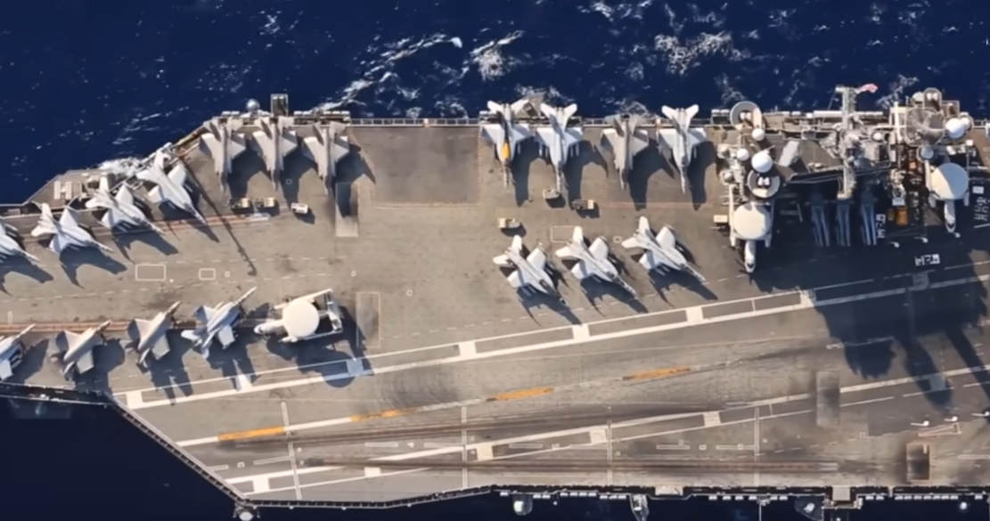 Life Inside World’s Largest Aircraft Carrier