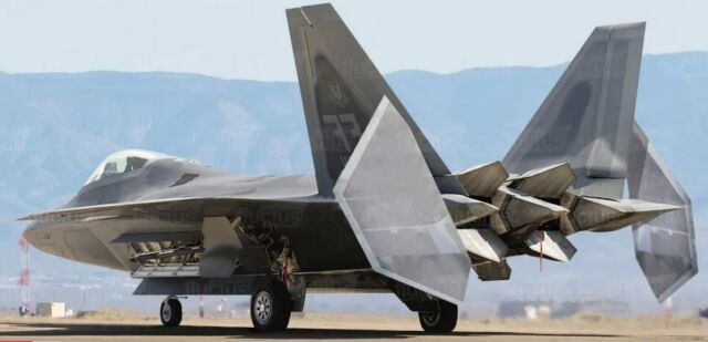 Testing the Aggressive Design of the US F-22 