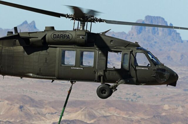 Black Hawk helicopter Flies Autonomous Mission