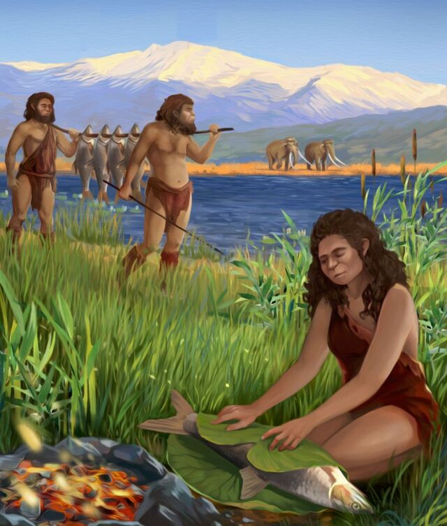 Oldest Evidence of the use of Fire to Cook Food 