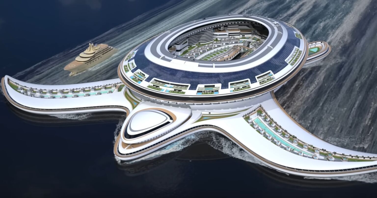 Pangeos Terayacht Giant Floating City | WordlessTech