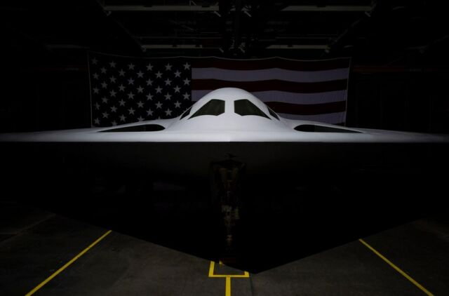 B-21 Raider strategic stealth bomber unveiled