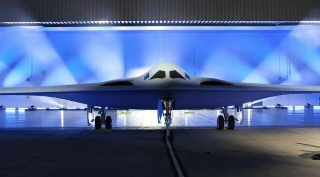 B-21 Raider strategic stealth bomber unveiled