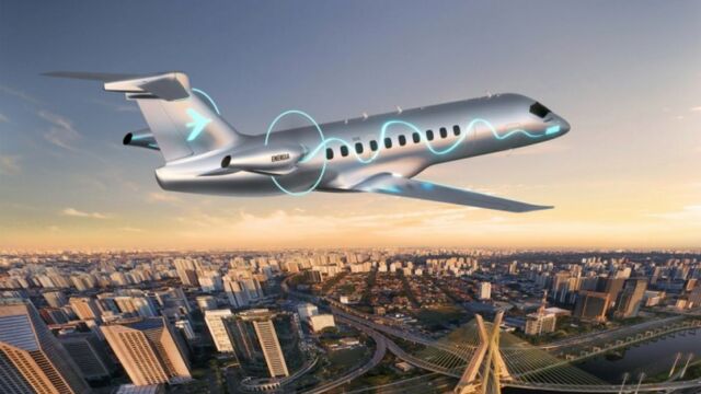 Embraer New Hydrogen Fuel-Cell-Powered Jets (2)