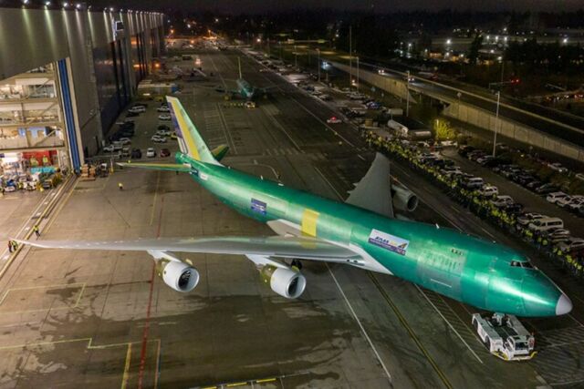 The Last Boeing 747 Airplane