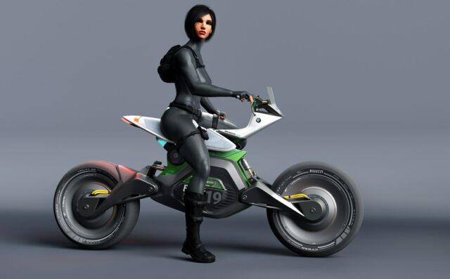 BMW Motorrad X NVIDIA concept