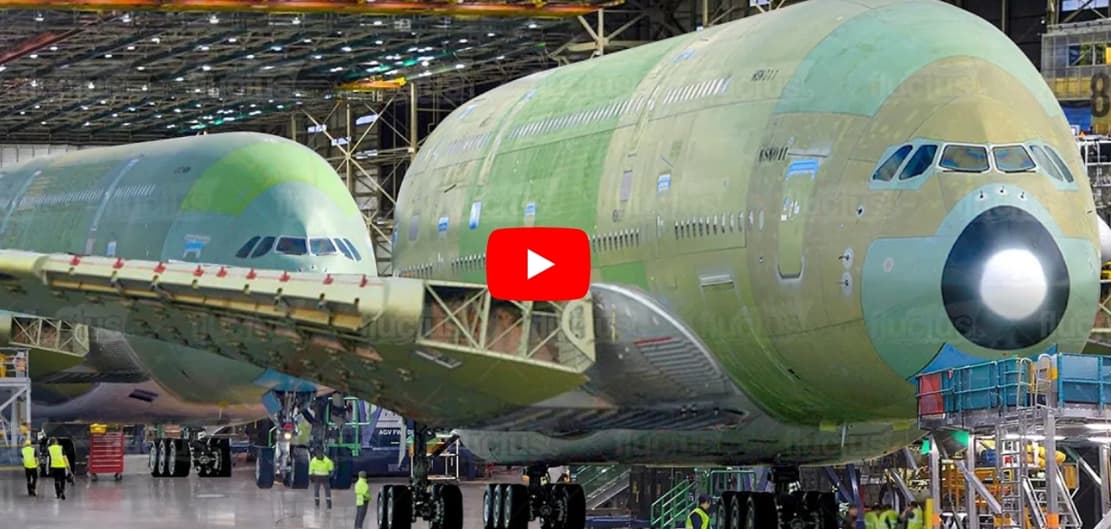 Airbus A380 Production Line