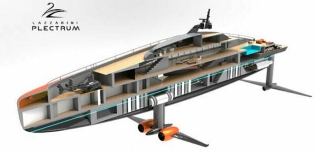 Plectrum 74 meters Foil Superyacht (1)