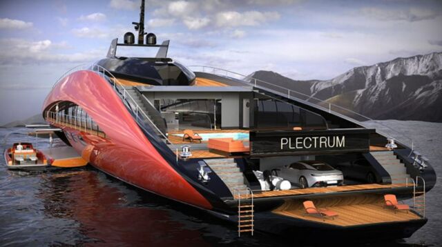 Plectrum 74 meters Foil Superyacht (7)