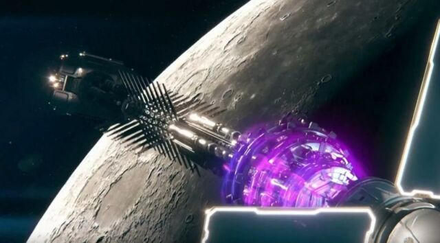 A Nuclear Reactor to Provide Power on the Moon