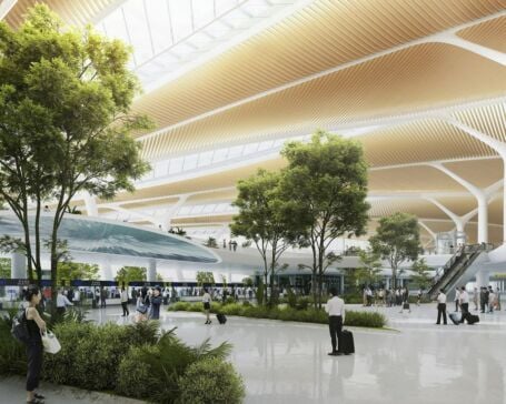 Feather-Like Changchun Airport Terminal 3 | WordlessTech