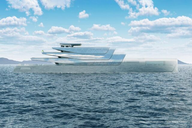 Pegasus 88m 3D-Printed Solar-Electric Superyacht (9)