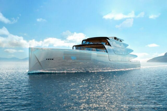 Pegasus 88m 3D-Printed Solar-Electric Superyacht (7)