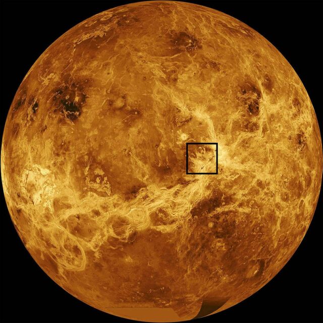 Active Volcano Found On Venus