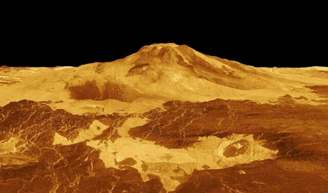 Active Volcano Found On Venus
