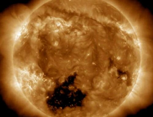 Giant Coronal Hole in the Sun detected