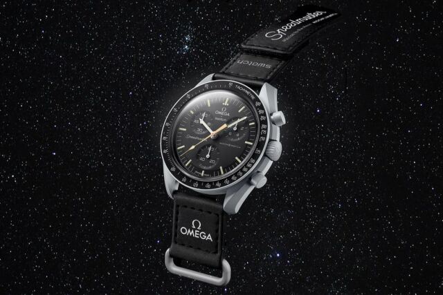 Omega X Swatch Mission Moonshine Watch