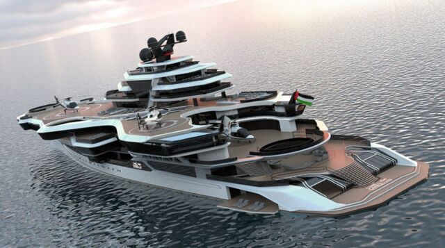 UAE One Megayacht Concept