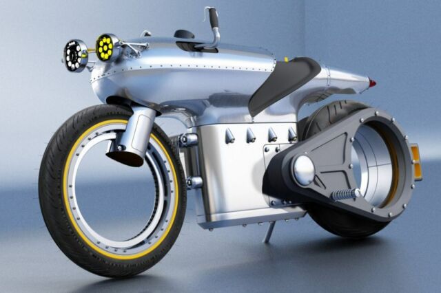'eZpIn' retro-futuristic electric motorcycle concept (1)
