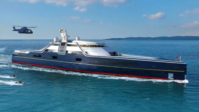 Conceptual Design of the New British Royal Yacht 