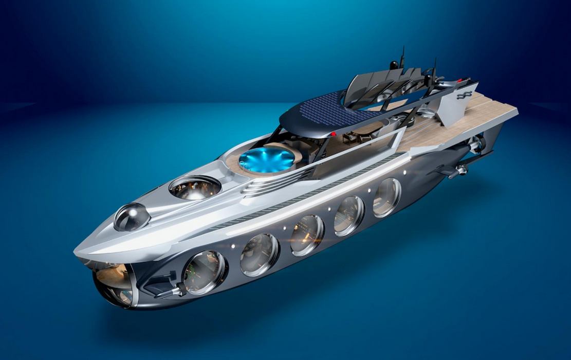 Nautilus- Half-Yacht, Half-Submarine superyacht (9)
