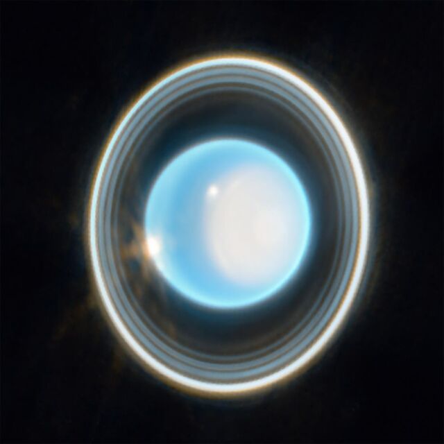 New Uranus Image from Webb Telescope