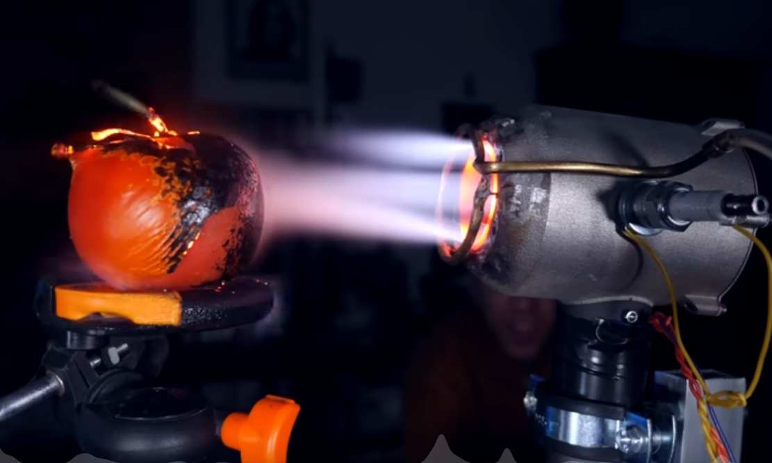 Turning a Dyson Hairdryer into a Jet Engine