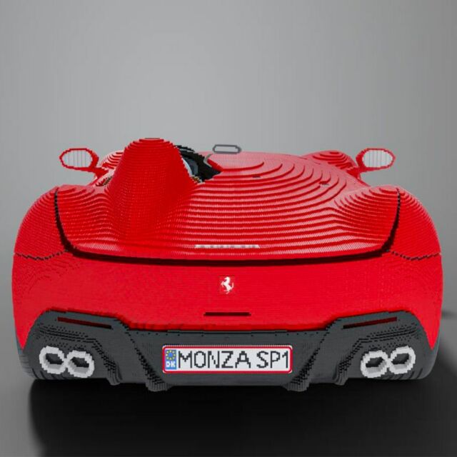 A full-size Lego Ferrari Monza (3)